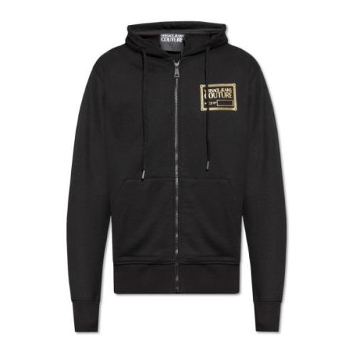 Versace Jeans Couture Dragkedja-hoodie Black, Herr