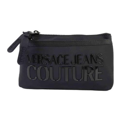 Versace Jeans Couture Svart Nylon Versace Marsupio Clutch Black, Dam