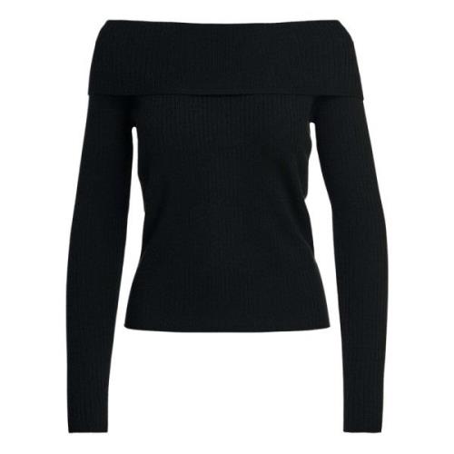 Essentiel Antwerp Svarta Pullovers Black, Dam