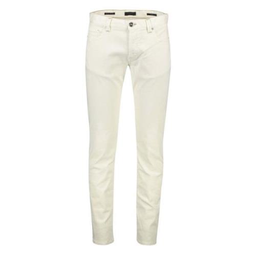 Alberto Stiliga Ecru Jeans Uppgradera Kollektion Beige, Herr