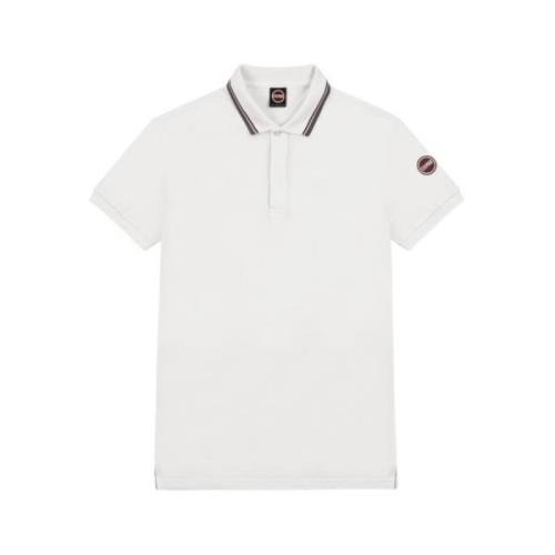 Colmar Polo Shirt White, Herr