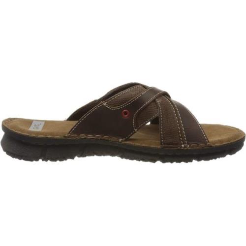 ara Brun lädersandal för män Brown, Herr