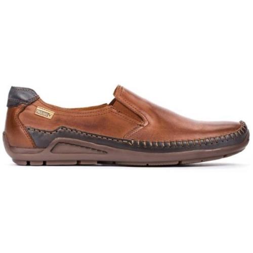 Pikolinos Handsydd Azores herrloafer Brown, Herr