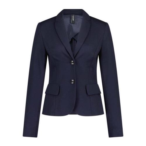 Marc Cain Figursydd Jerseyblazer Blue, Dam