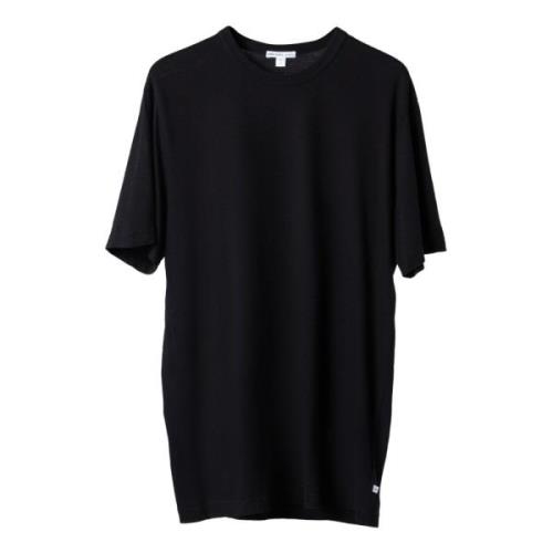 James Perse T-Shirts Black, Herr