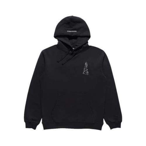 Maharishi Reflekterande Dragon Hoodie Black, Herr