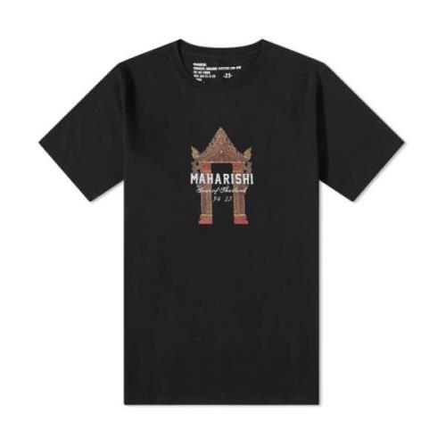 Maharishi T-Shirts Black, Herr