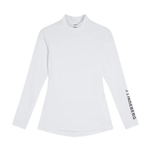 J.Lindeberg Top Asa soft compressio White, Dam