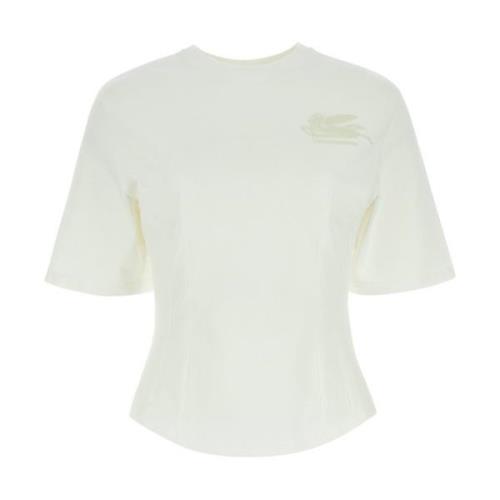 Etro Klisk T-Shirt White, Dam
