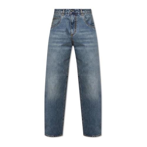 Etro Straight leg jeans Blue, Herr