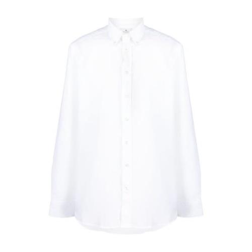 Etro Formal Shirts White, Herr