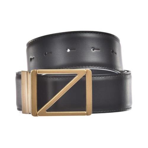 Ermenegildo Zegna Belts Black, Herr