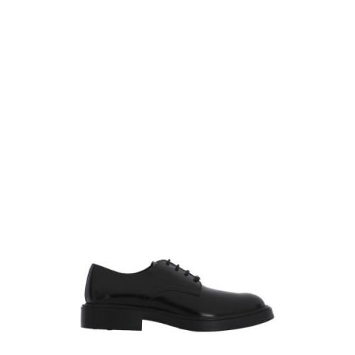 Tod's Svarta platta skor Black, Herr