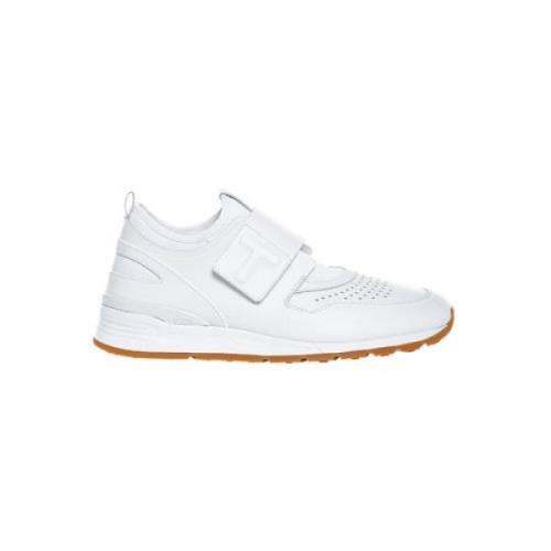 Tod's Sportivo Strap Läder Sneakers White, Herr