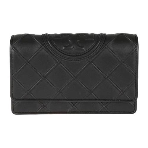 Tory Burch Soft Chain Wallet - Stilren och Funktionell Black, Dam