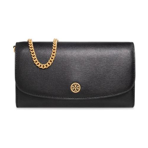 Tory Burch Plånbok/korthållare Black, Dam