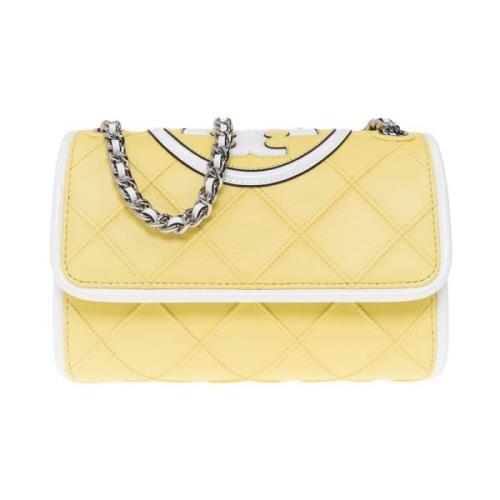 Tory Burch Cross Body väska Yellow, Dam