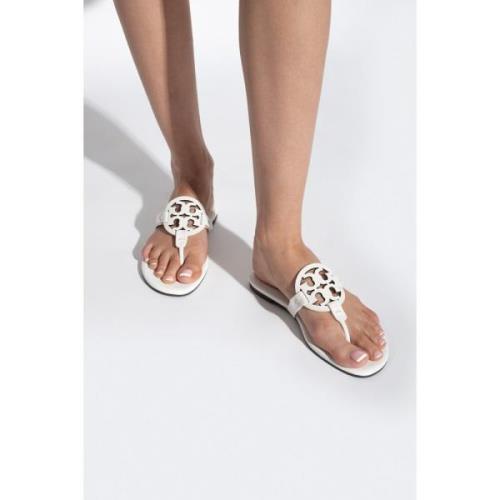 Tory Burch ‘Miller’ lädersandaler White, Dam