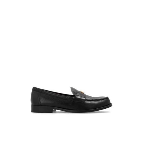 Tory Burch Läderloafers Black, Dam