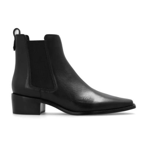 Tory Burch Ankelboots med klack Black, Dam