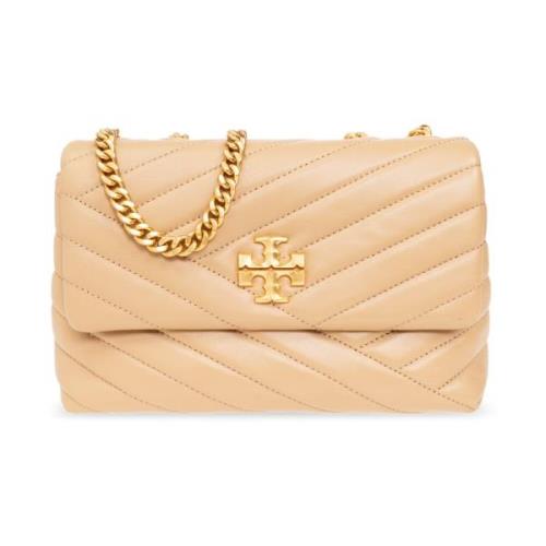 Tory Burch ‘Kira Small’ axelväska Beige, Dam