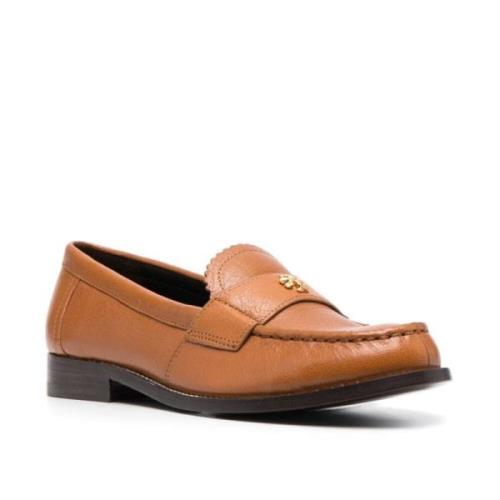 Tory Burch Klassisk Perry Loafer Brown, Dam