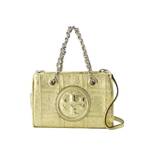 Tory Burch Läder handvskor Gray, Unisex