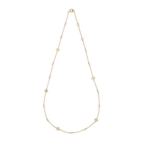 Tory Burch Kira Necklace Yellow, Dam