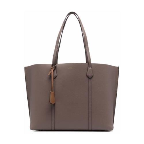 Tory Burch Tredelad skalklaffstote Brown, Dam