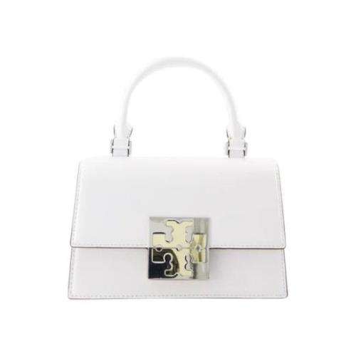 Tory Burch Vit Läder Mini Väska White, Dam