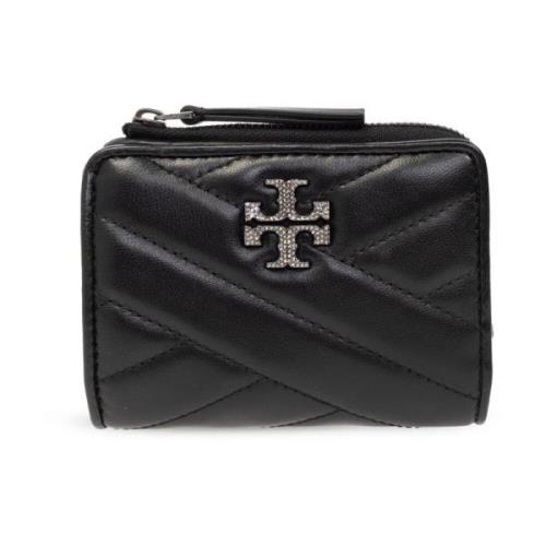 Tory Burch Plånbok med logotyp Black, Dam