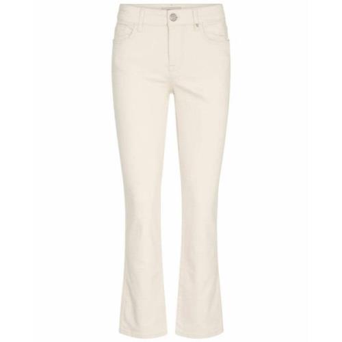 MOS Mosh Stiliga Slim-Fit Byxor White, Dam