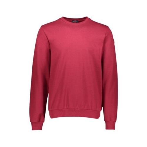 Paul & Shark Bordeaux Felpa Sweatshirt Red, Herr