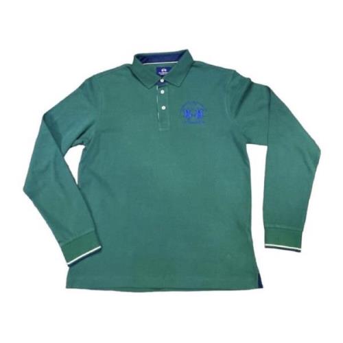 La Martina Knitwear Green, Herr