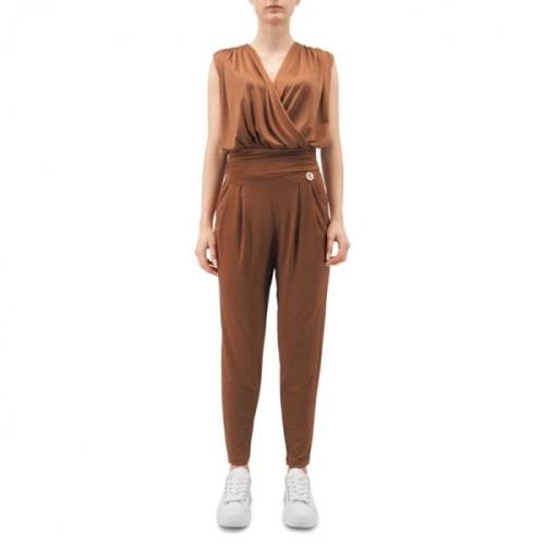 Gaëlle Paris Trousers Brown, Dam