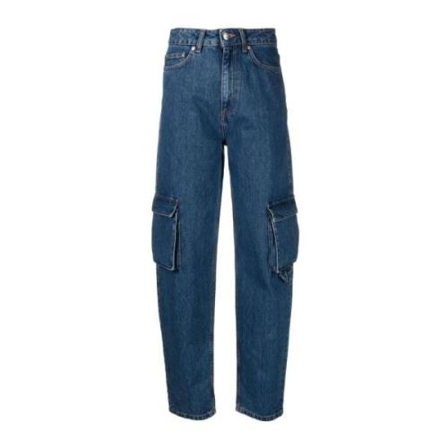 Remain Birger Christensen Lastjeans Blue, Dam