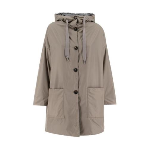 Le Tricot Perugia Rain Jackets Brown, Dam