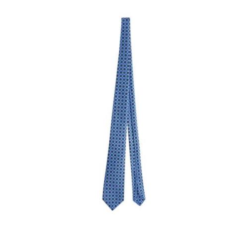 Kiton Silkblomma Slips Blue, Herr