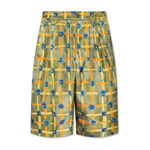 Marni Siden shorts Green, Herr