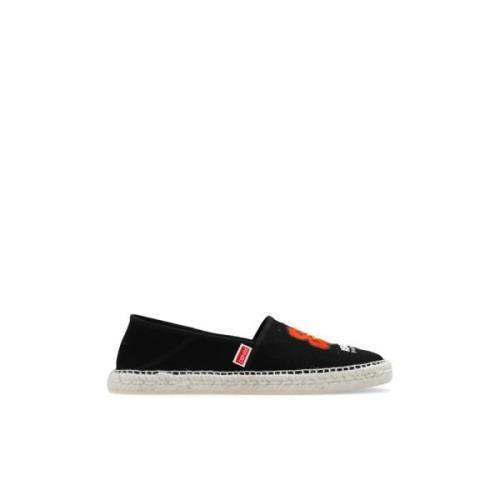 Kenzo Espadriller med logotyp Black, Herr