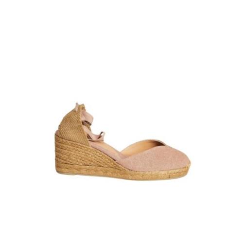 Castañer Rosa Vamp Espadrille Kilklackar Pink, Dam