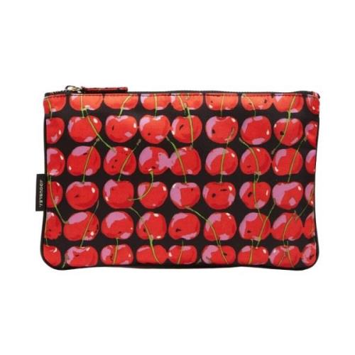 La DoubleJ Clutch Handväska Red, Dam