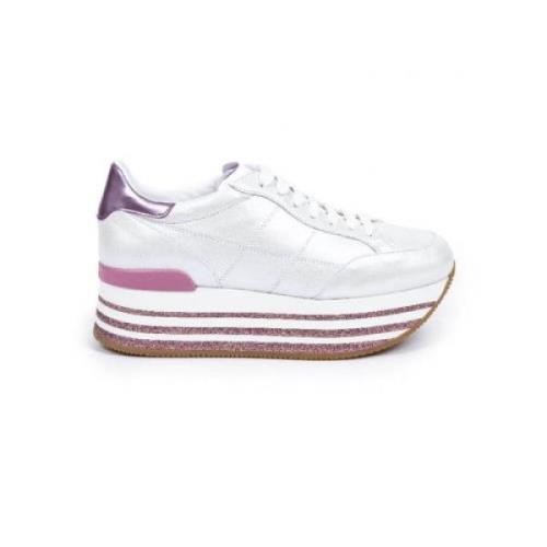 Hogan Maxi Basket Kil Sneakers White, Dam