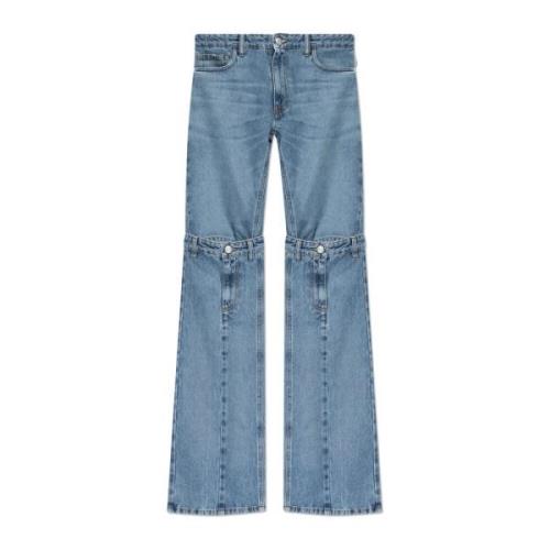 Coperni Jeans med utskärningar Blue, Dam