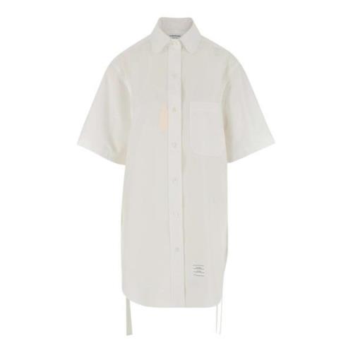 Thom Browne Shirt Dresses White, Dam