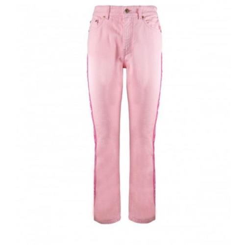 Chiara Ferragni Collection Skurna jeans Pink, Dam