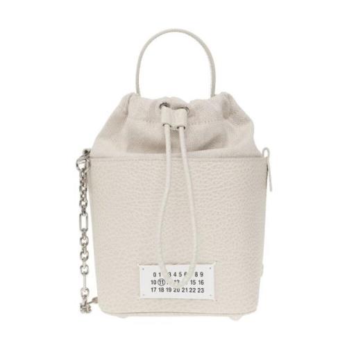 Maison Margiela ‘5Ac Small’ axelväska Beige, Dam