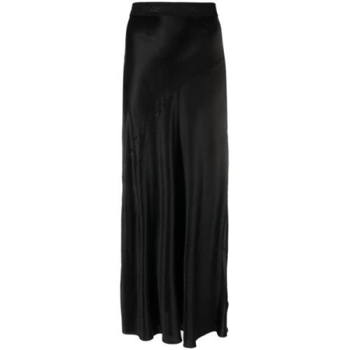 Rodebjer 9999 Svart Lorena Maxi Kjol Black, Dam