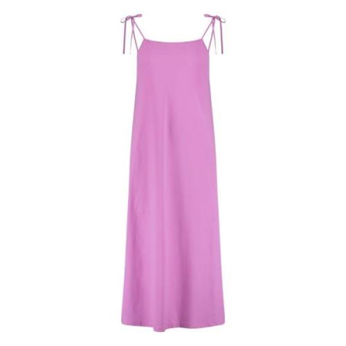 Jane Lushka Ellen Kort Teknisk Jerseyklänning | Violet Purple, Dam