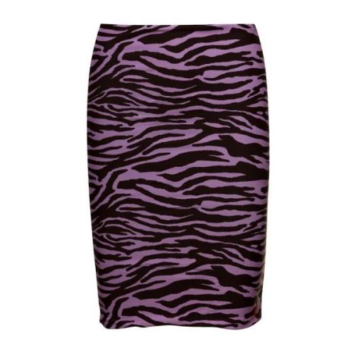 The Attico Zebra Print Pennkjol Multicolor, Dam